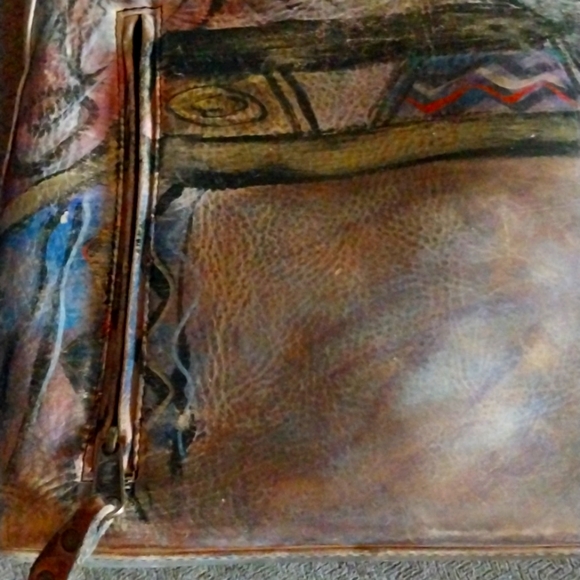 Vintage designer Jane Yoo Wearable Art handbag. In perfect condition never used! - Picture 3 of 4